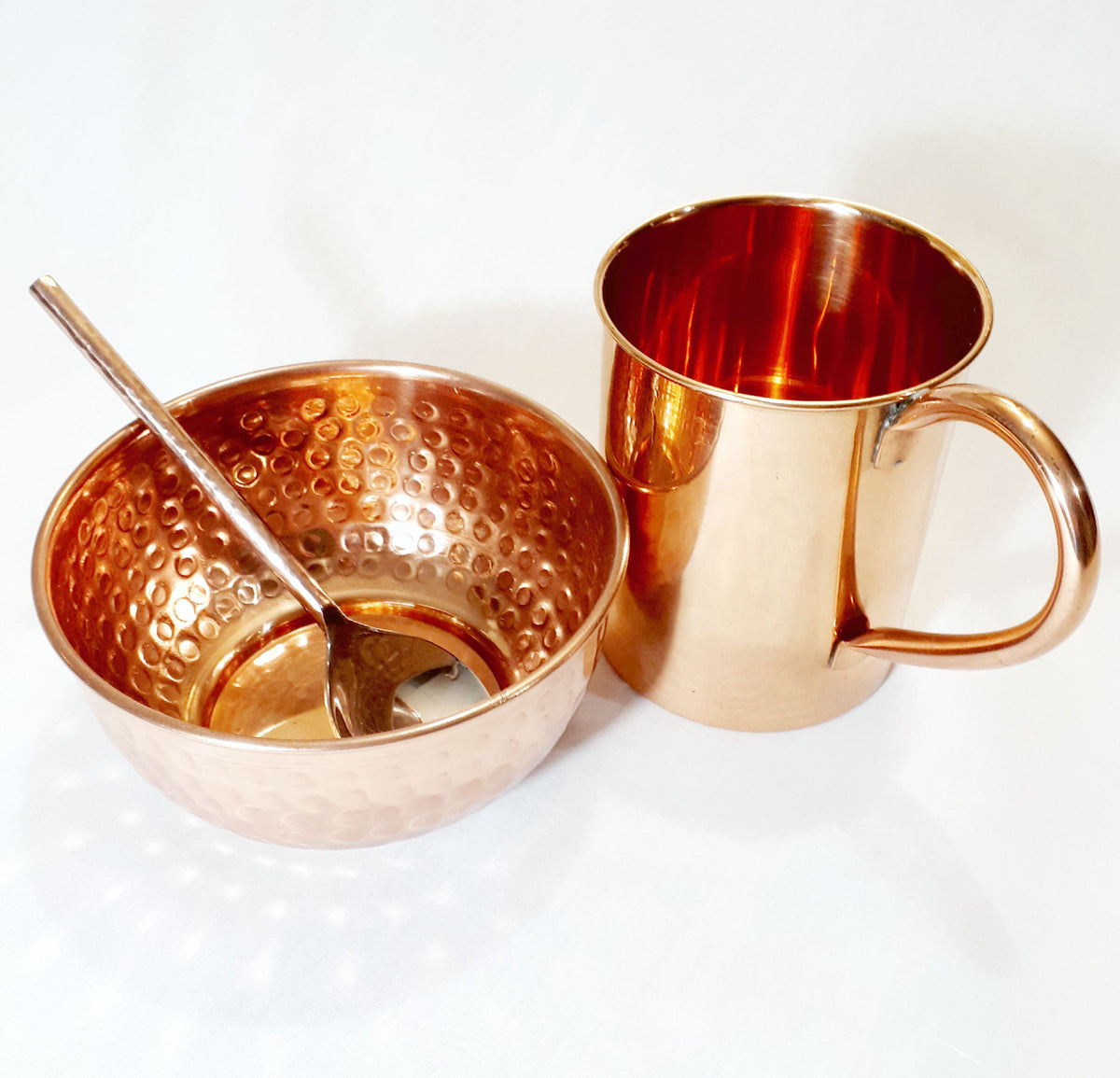 neru design works Solid copper cup 2個 COP-S937-2-Domed-End-Cap-