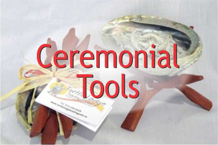 ceremonial tools; smudge bundles, feathers, talking sticks, and much more!