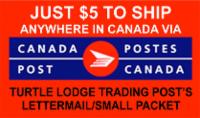 JUST $5 TO SHIP SMALL ITEMS ANYWHERE IN CANADA!