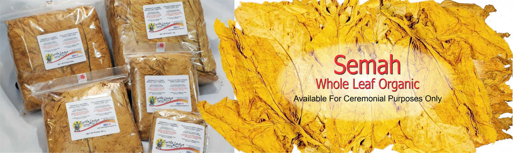 Semah - Whole Leaf Organic, available for ceremonial purposes only.