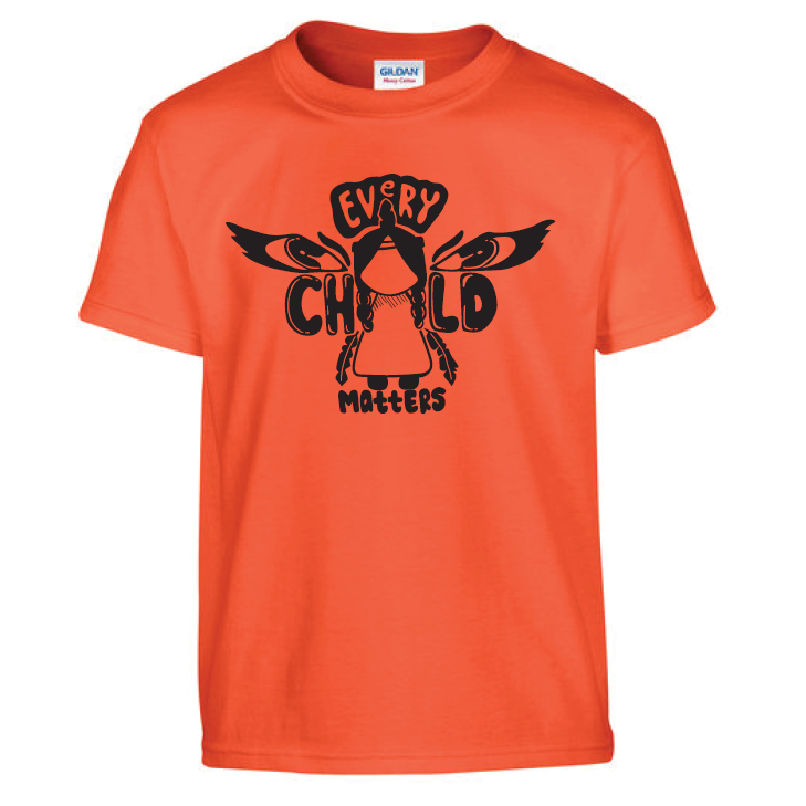 Official 2024 Orange Shirt Day Design, Youth (english language).