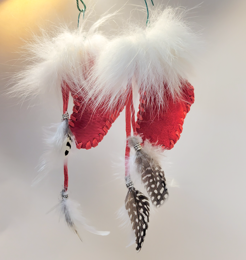 Christmas Ornament - Leather Stocking (Handmade by TLTP) (1 pc)