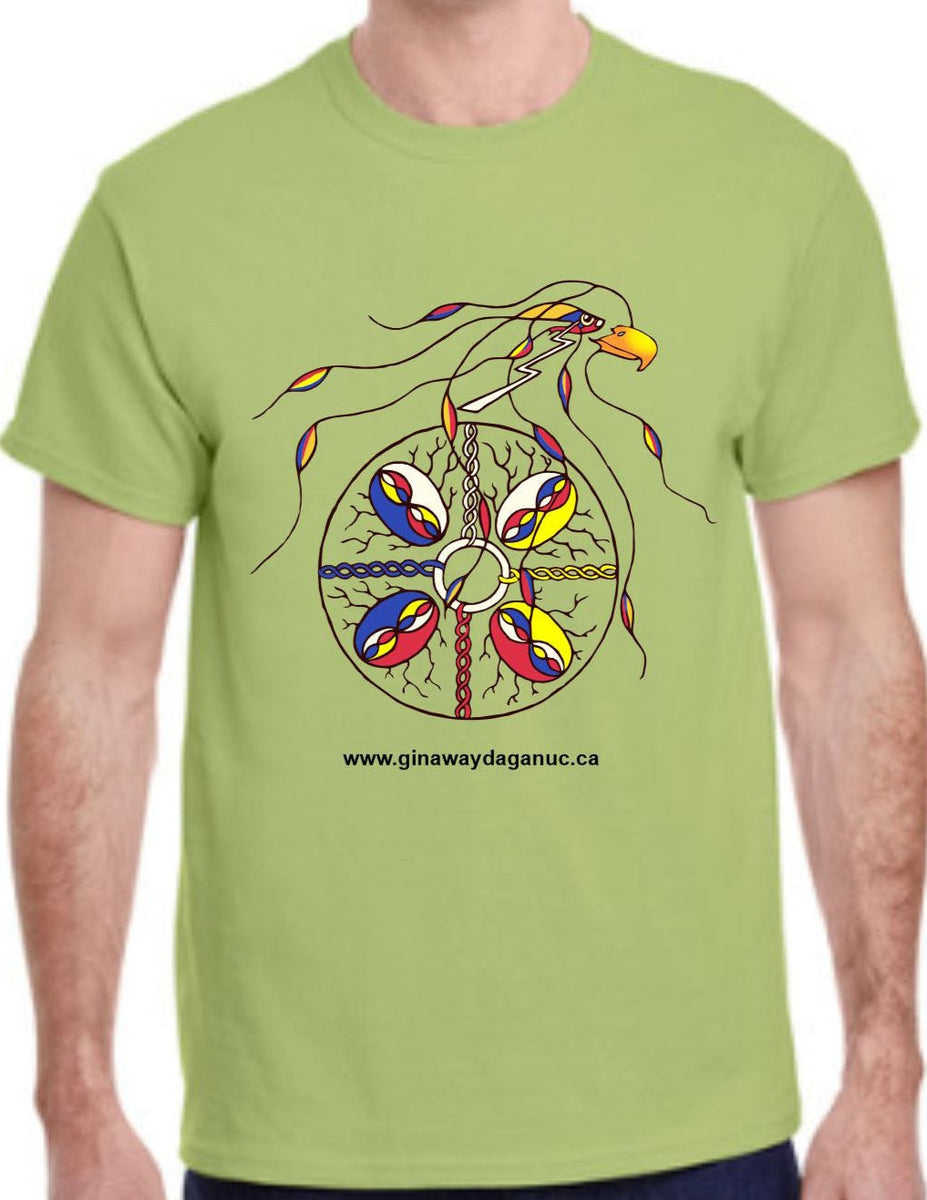 Ginawaydaganuc Village T-Shirts – Turtle Lodge Trading Post Inc