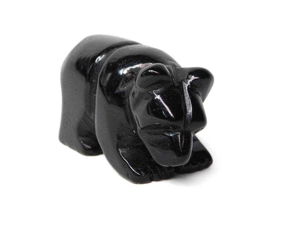 Gem - Bear - Black Onyx (2"+ Medium)