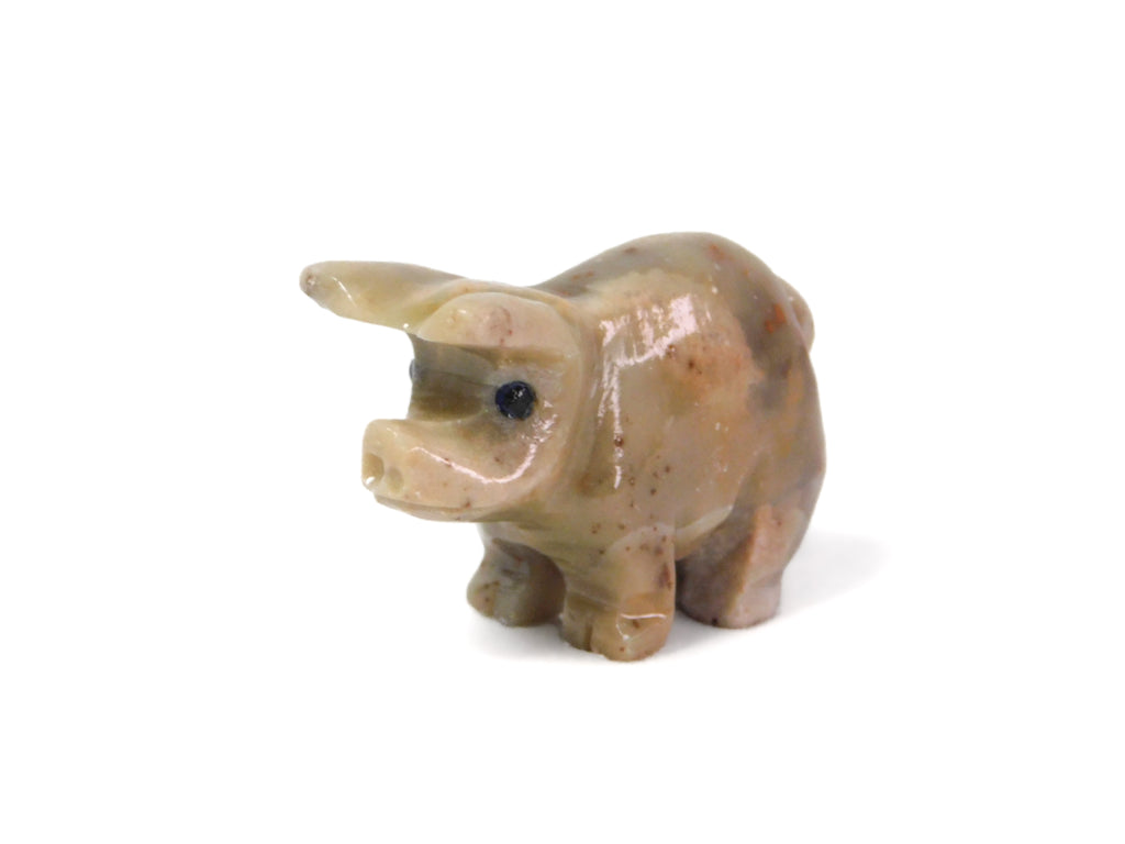 Soapstone - Pig (1.5")