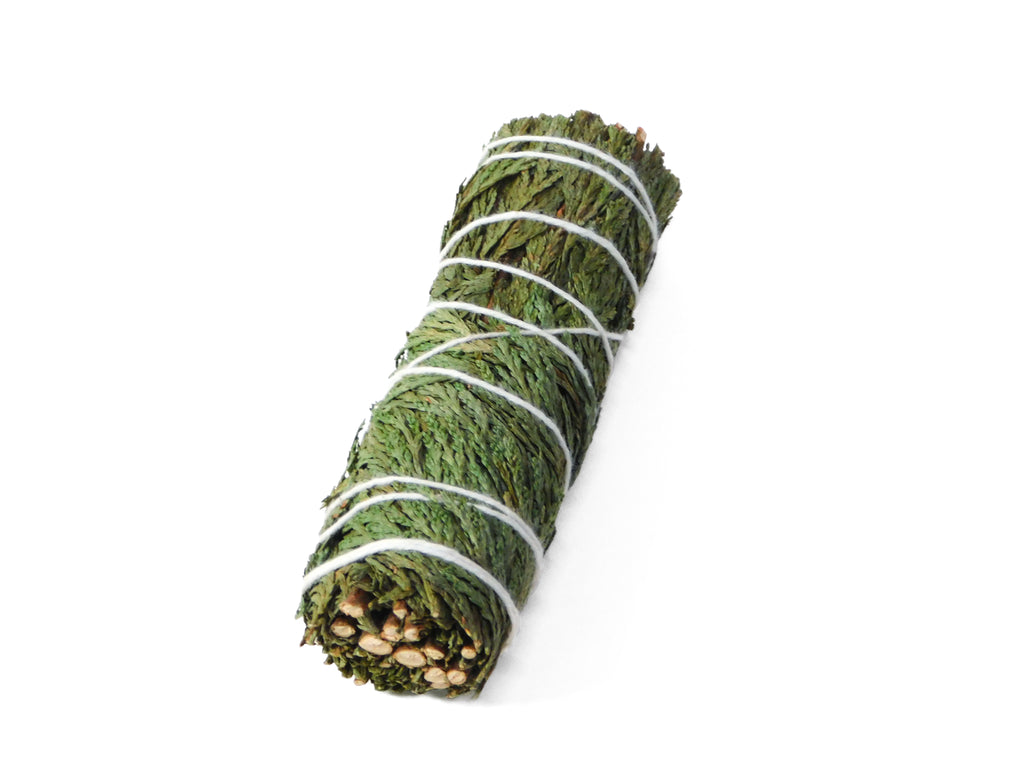 SMUDGE STICK - CEDAR Western Red (Thuja plicata) 4-5" (10-11 cm)