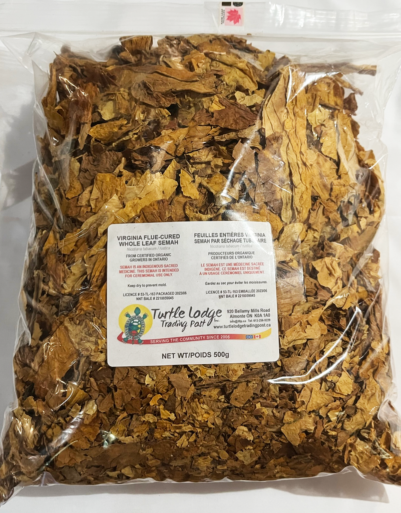 Semah - Whole Leaf Organic for Ceremonial Purposes (SHIPS TO ONTARIO ONLY) - Grade "B"