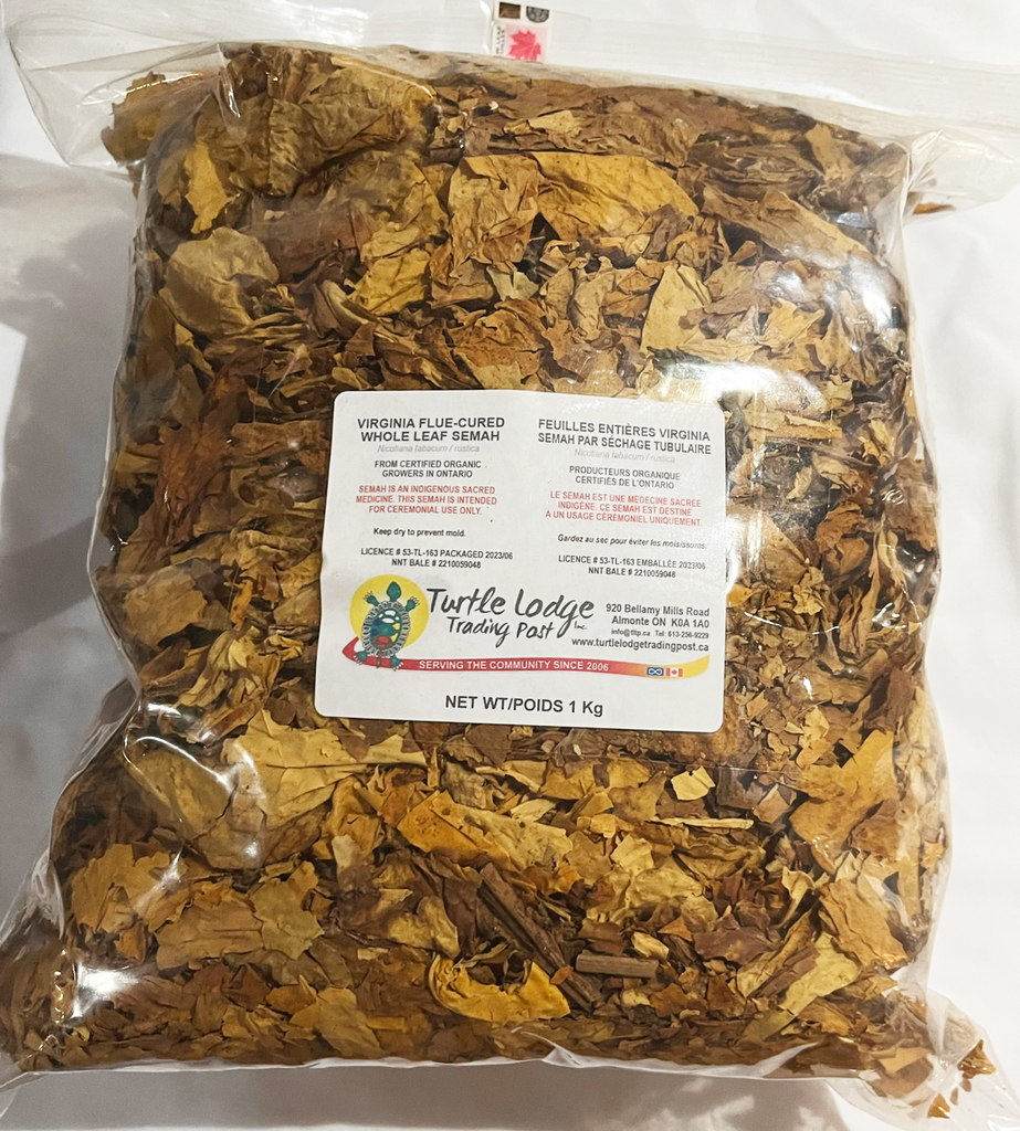 Semah - Whole Leaf Organic for Ceremonial Purposes (SHIPS TO ONTARIO ONLY) - Grade "B"