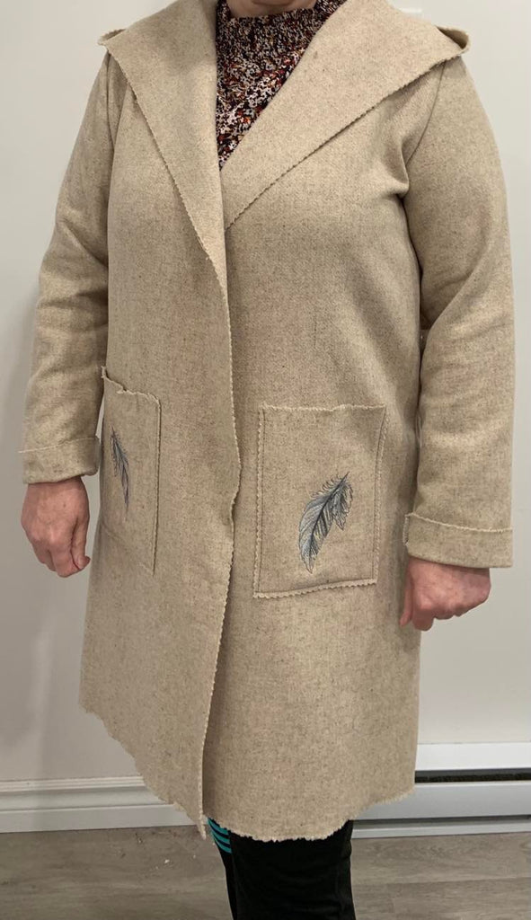 Lightweight Jacket (Beige Wool)