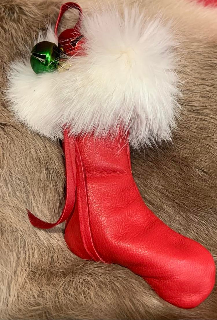 Christmas Ornament - Leather Stocking