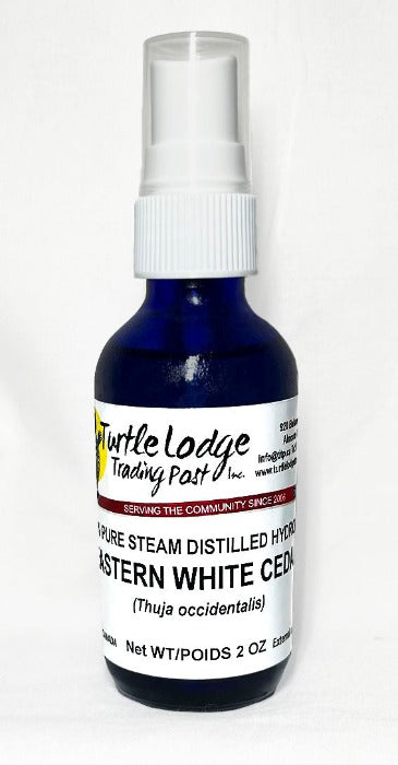 Liquid Smudge - White Cedar 100% Pure Steam Distilled Hydrosol  (2 oz)