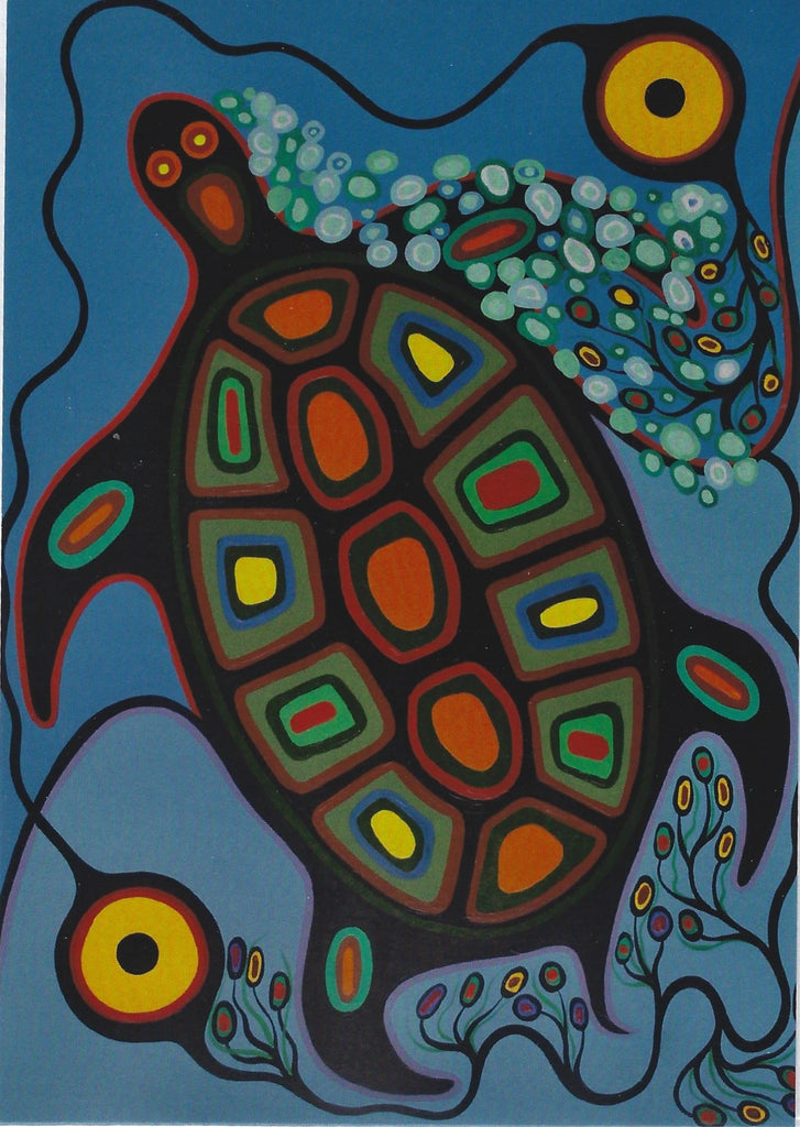 Greeting Card by Frank Polson - "Turtle"