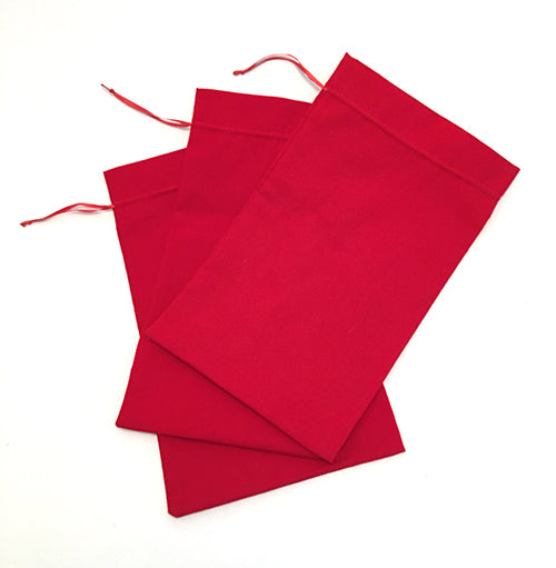 Pouches (cotton broadcloth) Average size is 11.5x16.5 cm (4.5"x6.5") - Small-Medium