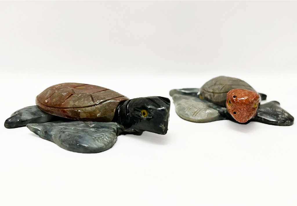 Soapstone - Turtle (Sea Turtle) LARGE (3.5")