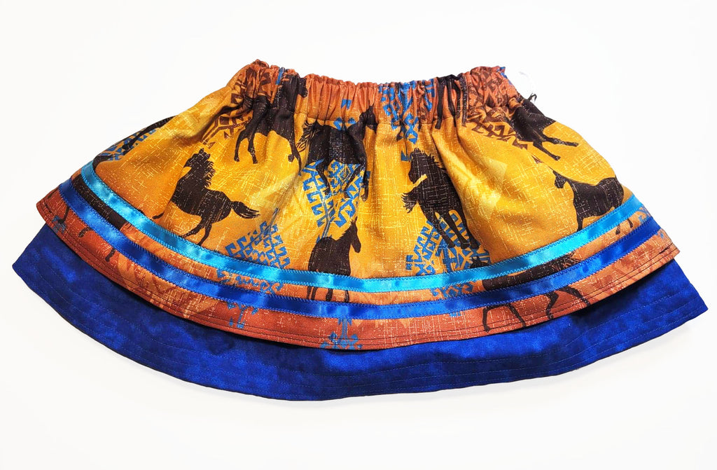 Children's Ribbon Skirt (Double) - Handmade by Darquise Vien