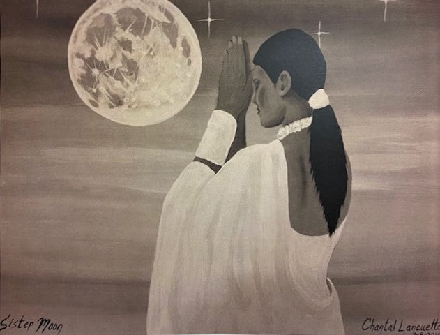 Print by Chantal Lanouette - Sister Moon